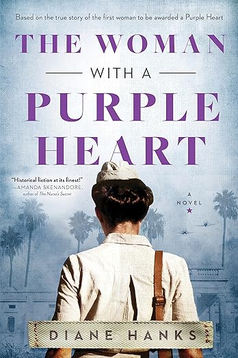 The Woman With A Purple Heart by Diane Hanks