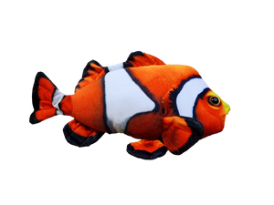 Clownfish Aquatic Plush Stuffed Animal 12" Fish