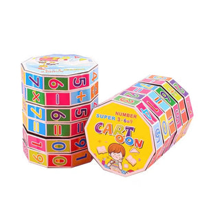 Mathematics Magic Cylinder Puzzle Kids Toy