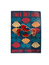 Load image into Gallery viewer, ʻIʻiwi &amp; ‘Ōhiʻa Lehua Enamel Pin
