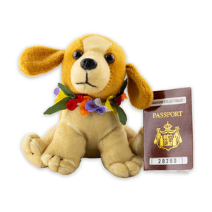 IG Hawaiian Collectibles Small Plush - Passport Poi Dog II