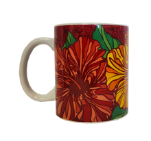 Load image into Gallery viewer, Hibiscus Ceramic Mug 11oz

