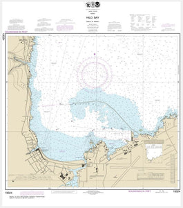 MARE LAB PREORDER -- 19324 Hilo Bay NOAA Nautical Charts