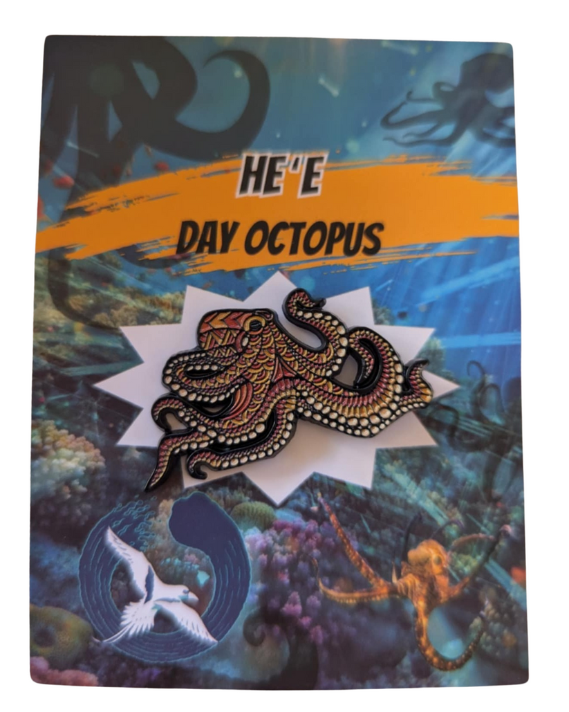Octopus Metal Pin