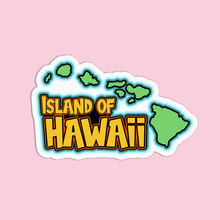 Load image into Gallery viewer, Hawaii Island Vinyl Waterproof Stickers
