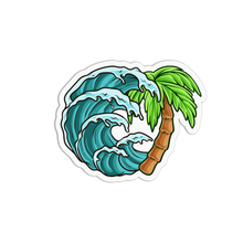 Load image into Gallery viewer, Hawaii Palm Tree Vinyl Waterproof Stickers
