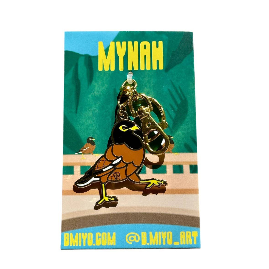 Mynah Keychain