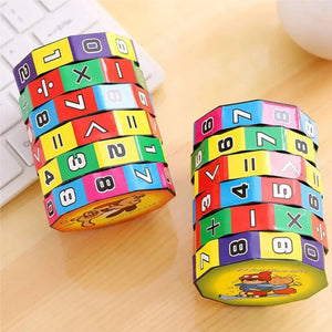 Mathematics Magic Cylinder Puzzle Kids Toy