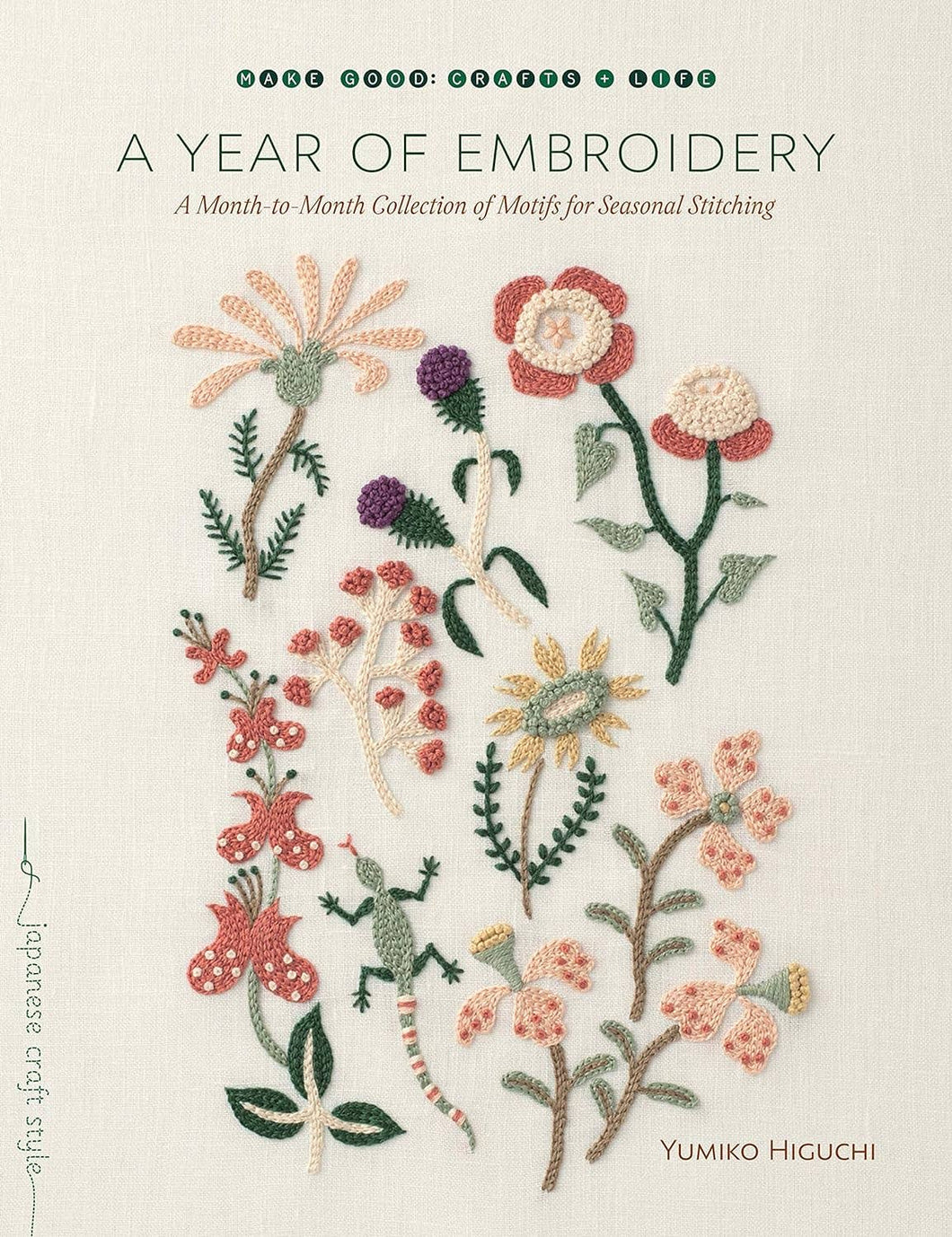 A Year Of Embroidery: A Month-to-Month Collection of Motifs