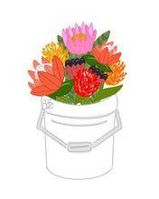 Load image into Gallery viewer, Protea Bucket Sticker
