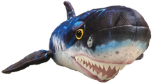 Load image into Gallery viewer, Blue Shark 29&quot; Plush Stuffed Animal
