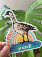 Load image into Gallery viewer, Rainbow Nene Sticker - Hawaii Island Series
