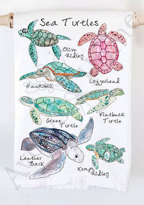 Sea Turtles Ocean Kitchen Towel