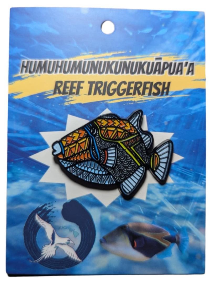 Humuhumunukunukuapuaa Metal Pin
