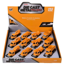 Load image into Gallery viewer, 3&quot; Die Cast Pull Back Construction Vehicles
