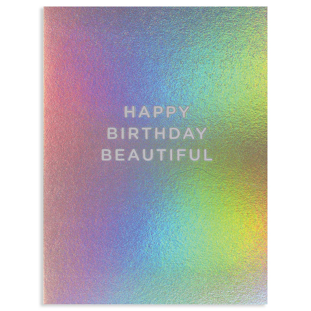 HAPPY BIRTHDAY BEAUTIFUL | LAGOM BIRTHDAY CARD