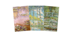 Claude Monet Set of 3 Mini Notebooks