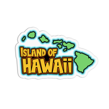 Load image into Gallery viewer, Hawaii Island Vinyl Waterproof Stickers
