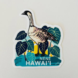 Taro/Kalo Nene Sticker - Hawaii Island Series