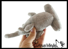 Load image into Gallery viewer, Cute Mini Hammerhead Shark Plush Stuffed Animal-
