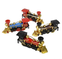 Load image into Gallery viewer, 7&quot; Pull Back Locomotive with Metallic Accent Car Toys
