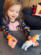 Load image into Gallery viewer, Little Friends Ruby Rainbow Unicorn
