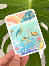 Load image into Gallery viewer, Hawaii Under the Sea  Sticker -Oahu, Maui, Big Island, Kauai
