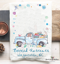 Load image into Gallery viewer, Good day to Read Bookish Tea Towel
