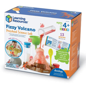 Fizzy Volcano Preschool Science Lab