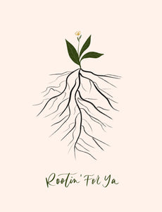 Rootin' For Ya Greeting Card