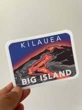 Load image into Gallery viewer, Big Island Kilauea  Sticker - Hawaii Island Series
