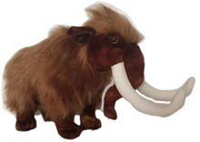 Load image into Gallery viewer, Wooly Mammoth Mastadon Plush 16.5&quot; Stuffed Animal
