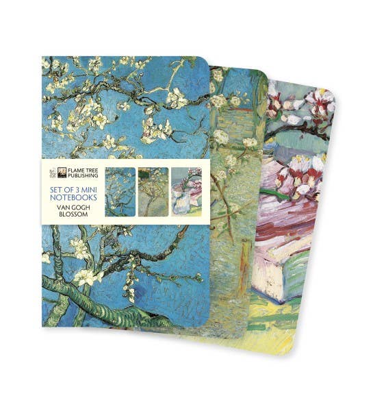 Vincent Van Gogh: Blooms Set of 3 Mini Notebooks