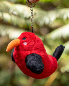 I'iwi Plush Keychain