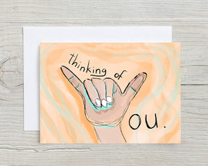 Thinking of You Greeting Card