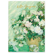Load image into Gallery viewer, VAN GOGH ROSES | J&amp;M MARTINEZ BIRTHDAY CARD
