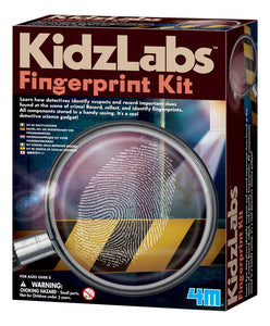 4M KidzLabs Fingerprint Kit - Spy Forensic Science Lab