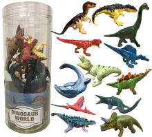 Load image into Gallery viewer, Dinosaur World Dino 3&quot; Plastic Figurine Collections
