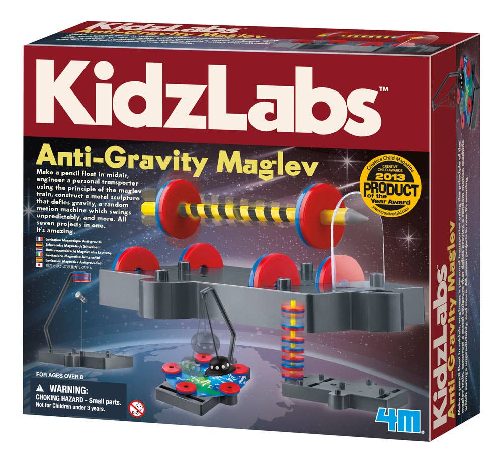 4M Kidzlabs Anti Gravity Magnetic Levitation Science Kit