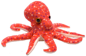 Hug'Ems-Mini Octopus Stuffed Animal 7"