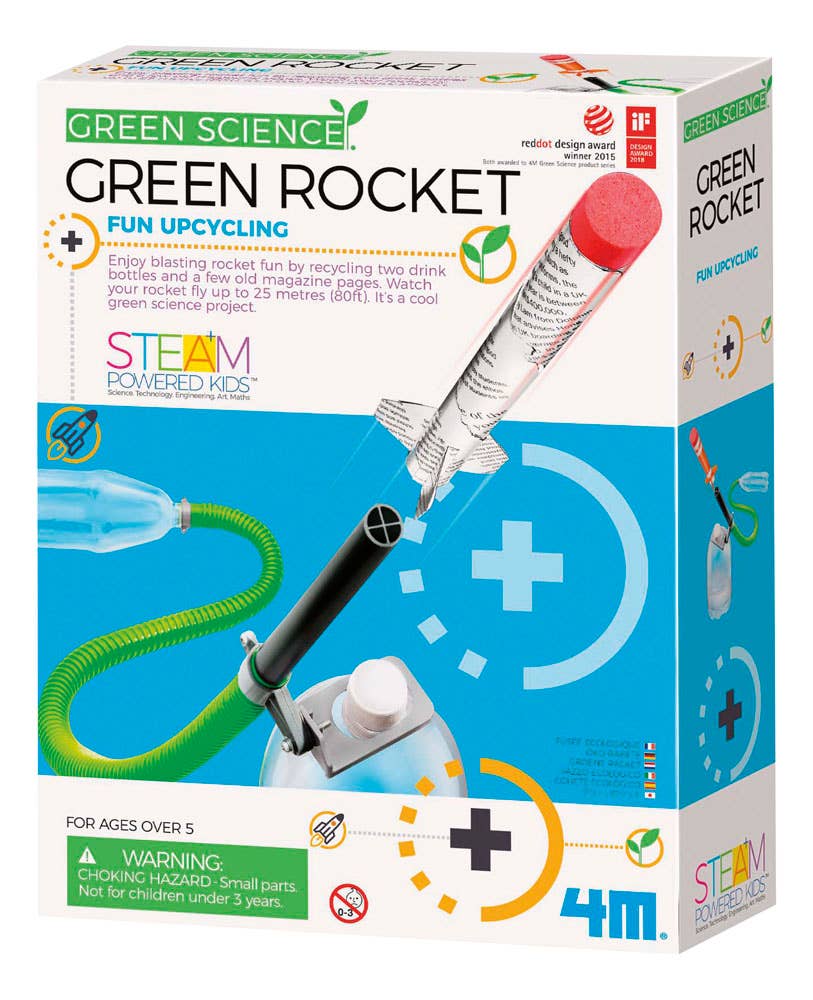 4M Green Science Rocket Kit - STEM