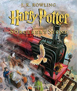 Harry Potter and the Sorcerer's Stone: The Illustrated Edition (Book 1) by J. K. Rowling