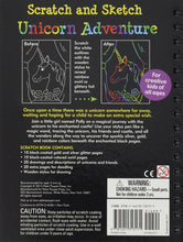 Load image into Gallery viewer, Unicorn Adventure Scratch and Sketch: An Art Activity Book for Creative Kids of All Ages by Lee Nemmers
