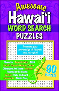 Awesome Hawaii Word Search Puzzles