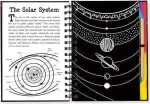 Scratch & Sketch Solar System (Trace Along)