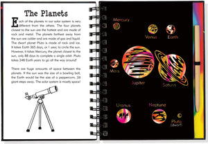 Scratch & Sketch Solar System (Trace Along)